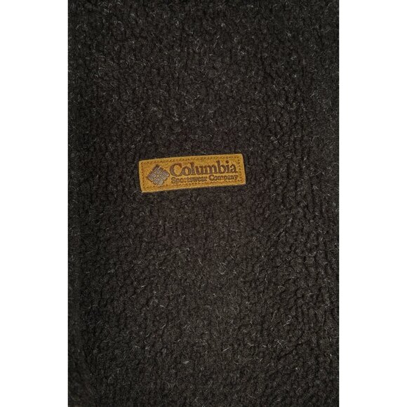Columbia Unisex Deep Pile Fleece Pullover Sweater - Picture 3 of 3